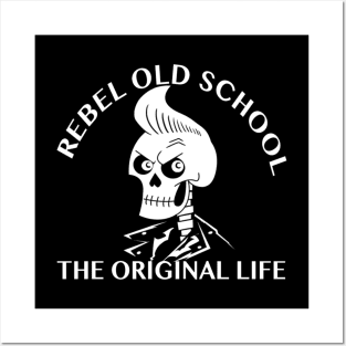 Rebel Old School Posters and Art